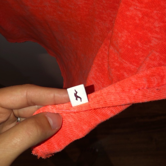 Hollister Neon Orange Top - Picture 9 of 10